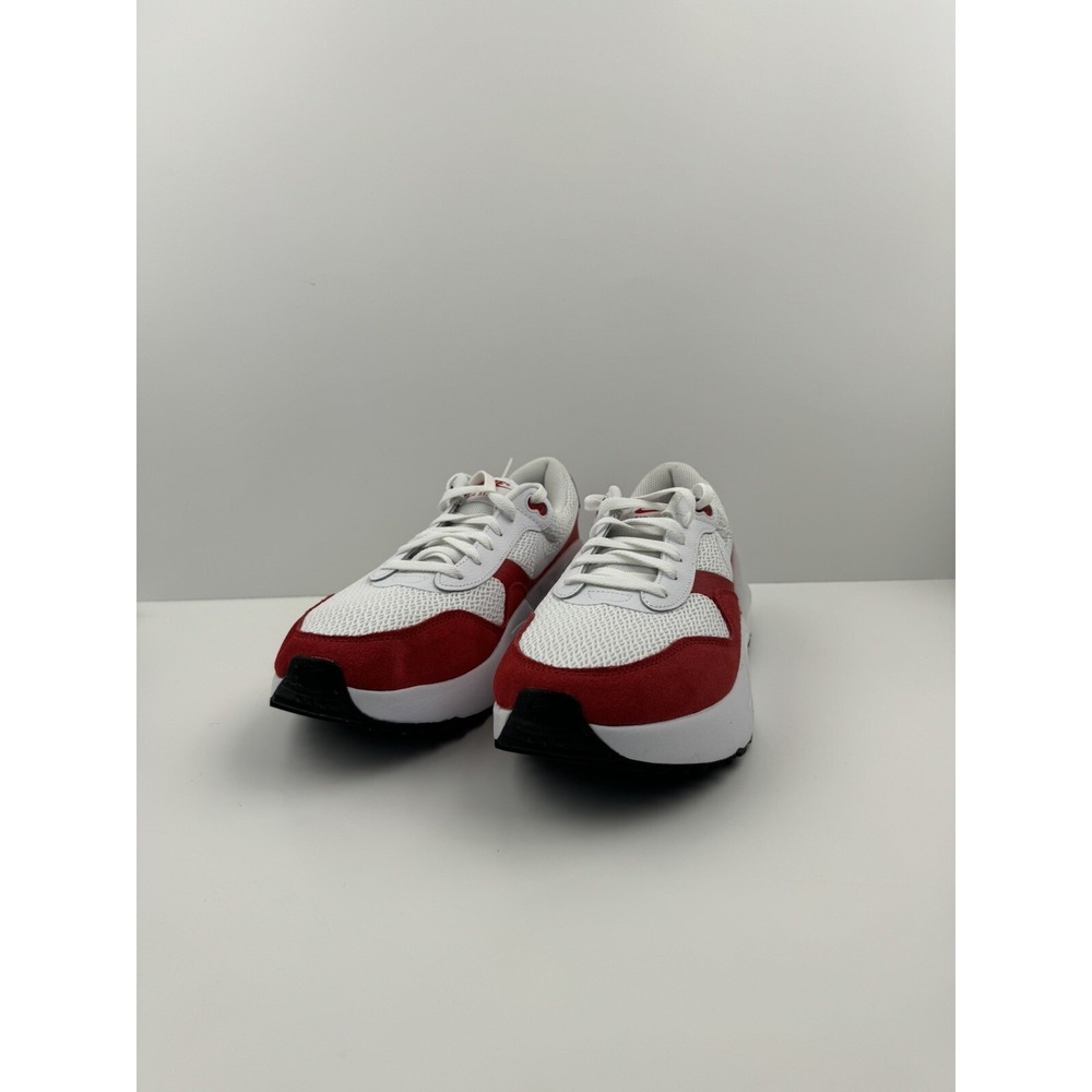 Nike Air Max SYSTM Men's Size 11.5 Low White University Red DM9537-104 Shoes New - Picture 5 of 5